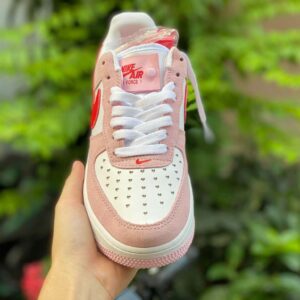 Af1 Hong Giay Nike Af1 Valentine Day Letter AF1 Hong Giay Nike AF1 Valentine Day Letter