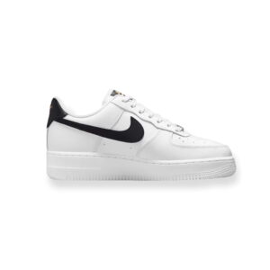 Nike Air Force 1 White Black Gold - Giày AF1 Low '07 Essential