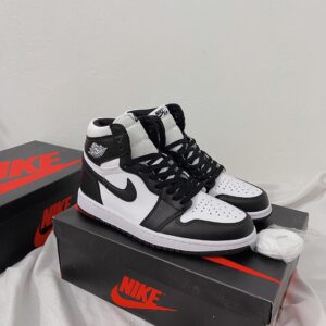 Giay Nike Air Jordan 1 High Golf Black White Giay Nike Air Jordan 1 High Golf Black White