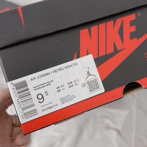 Giay Nike Air Jordan 1 High Panda Black White Giay Nike Air Jordan 1 High Panda Black White