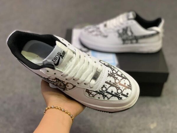 Giay nike air force 1 dior rep de den