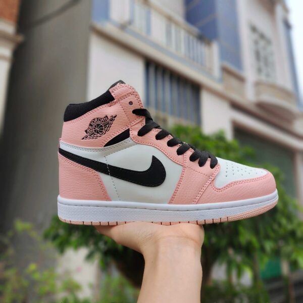 Jordan Hong Giay Nike Air Jordan 1 Mid Pink Quartz gia re