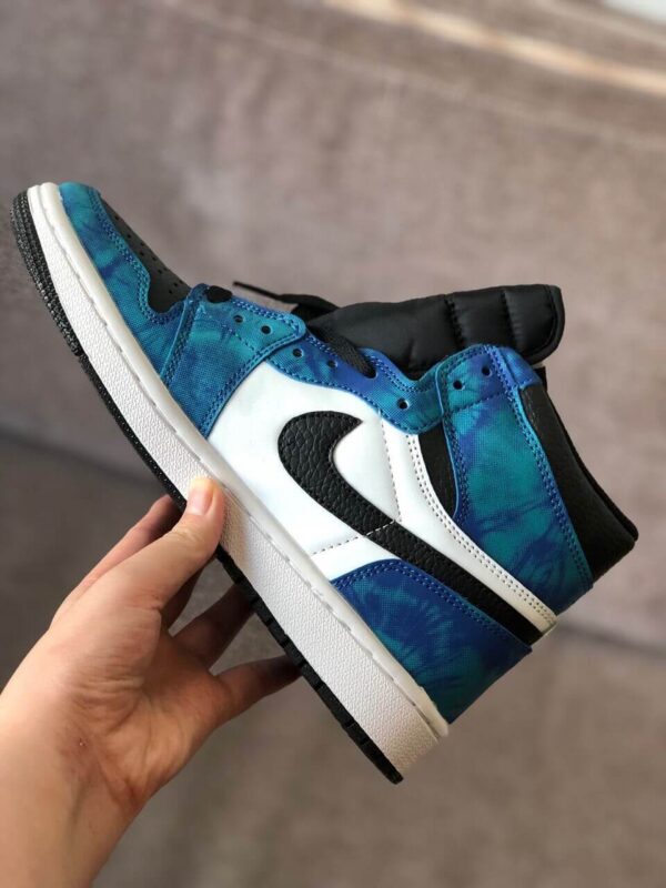 Jordan Xanh Loang Retro Tie Dye Co Cao Rep 11