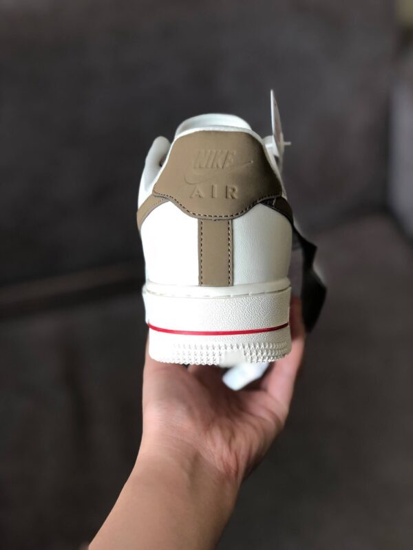 Mong giay AF1 White Brown