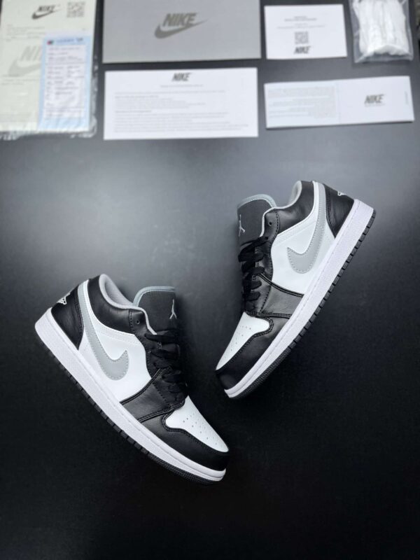 Nike Air Jordan 1 Low Black Medium Grey scaled 1