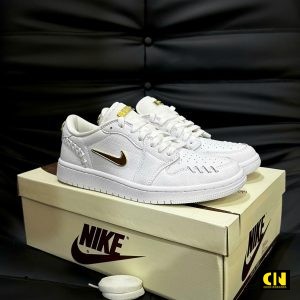 Giay Jd1 Co Thap Method Of Make Sail Logo Vang Kim Loai Giày JD1 Cổ Thấp Method Of Make Sail Logo Vàng Kim Loại