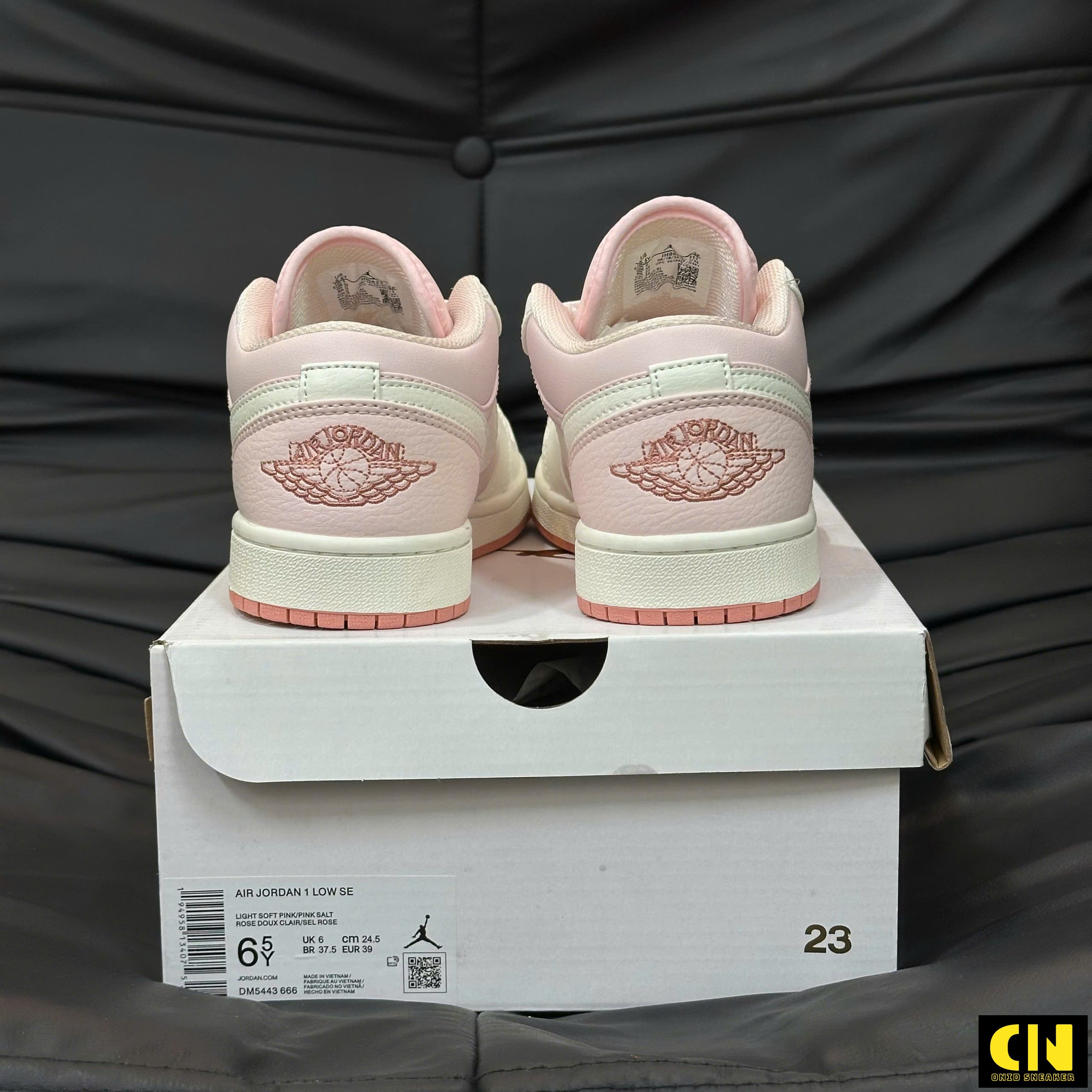 Giày Jordan 1 Jd1 Hồng Trắng Best Quality Giày Jordan 1 JD1 Hồng Trắng Best Quality