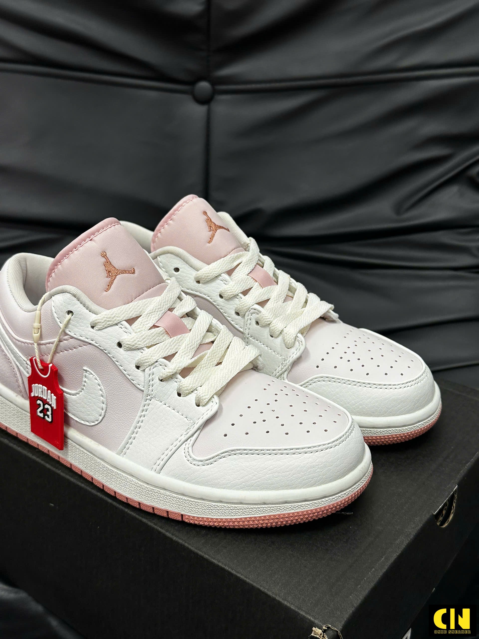 Giày Jordan 1 Jd1 Hồng Trắng Giày Jordan 1 JD1 Hồng Trắng