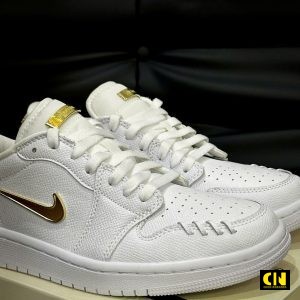Giay Jordan 1 Low Method White Gold Giày Jordan 1 Low Method White Gold
