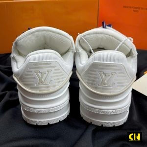 Giay Louis Vuitton Lv Trainer Maxi White Cream Fullbox Giày Louis Vuitton LV Trainer Maxi White Cream FullBox