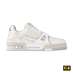 Giay Louis Vuitton Lv Trainer White 1A8Wax Giày Louis Vuitton LV Trainer White 1A8WAX