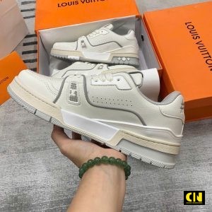 Giay Louis Vuitton Lv Trainer White Premium Giày Louis Vuitton LV Trainer White Premium