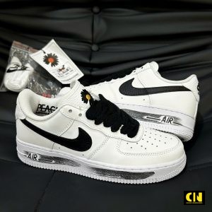 Giay Nike Air Force 1 X G Dragon Para Noise 2.0 Den Trang Giày Nike Air Force 1 x G-Dragon Para-Noise 2.0 Đen Trắng