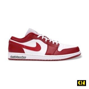 Giay Nike Air Jordan 1 Low Gym Red White 553558 611 Giày Nike Air Jordan 1 Low Gym Red White 553558-611