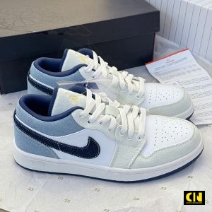 Giay Nike Air Jordan 1 Low Se Light Denim Giày Nike Air Jordan 1 Low SE Light Denim