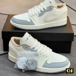 Giay Nike Air Jordan 1 Low Sail Soft Pearl Giày Nike Air Jordan 1 Low Sail Soft Pearl