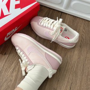 Giay Nike Cortez Pink White Valentine Luxury Sneakers Fullbox Giày Nike Cortez Pink White Valentine Luxury Sneakers Fullbox