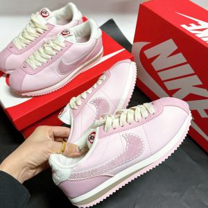 Giay Nike Cortez Pink White Valentine Mau Moi Fullbox Giày Nike Cortez Pink White Valentine Mẫu Mới Fullbox