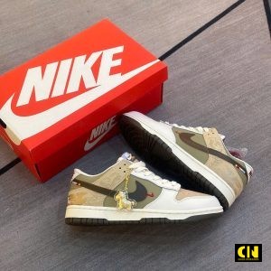Giay Nike Dunk Low Pegasus Pack Linen Phantom Giày Nike Dunk Low Pegasus Pack Linen Phantom