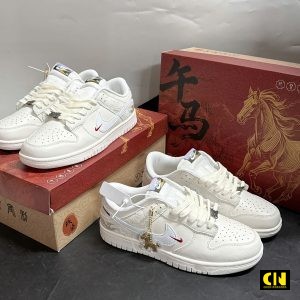 Giay Nike Dunk Low Pegasus Pack Sail White Premium Giày Nike Dunk Low Pegasus Pack Sail White Premium