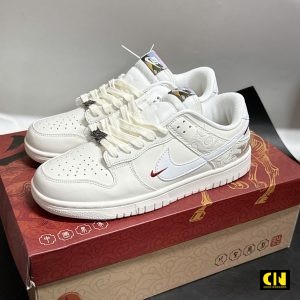 Giay Nike Dunk Low Phantom Sail White Signature Giày Nike Dunk Low Phantom Sail White Signature