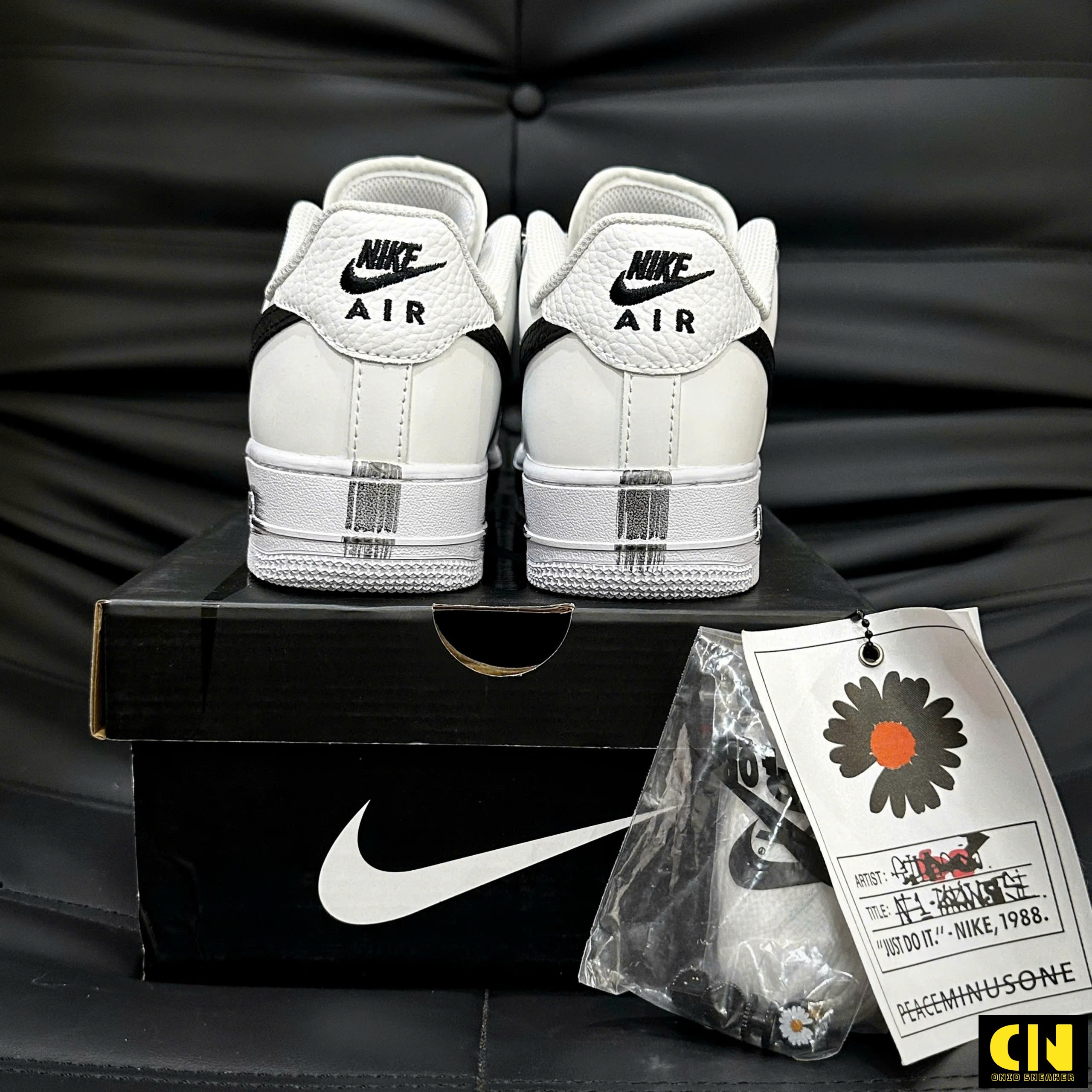 Giày Nike G-Dragon Af1 Para-Noise 2.0 Trắng Đen Giày Nike G-Dragon AF1 Para-Noise 2.0 Trắng Đen