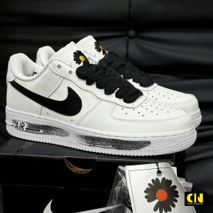 Giay Nike G Dragon Trang Vet Den Giày Nike G-Dragon Trắng Vệt Đen