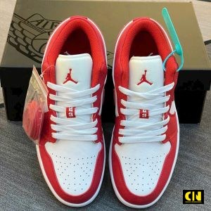 Giay Nike Jordan 1 Low Gym Red White Do Giày Nike Jordan 1 Low Gym Red White Đỏ