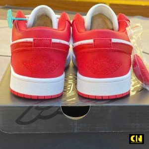 Giay Nike Jordan 1 Low Gym Red White Unisex Giày Nike Jordan 1 Low Gym Red White Unisex