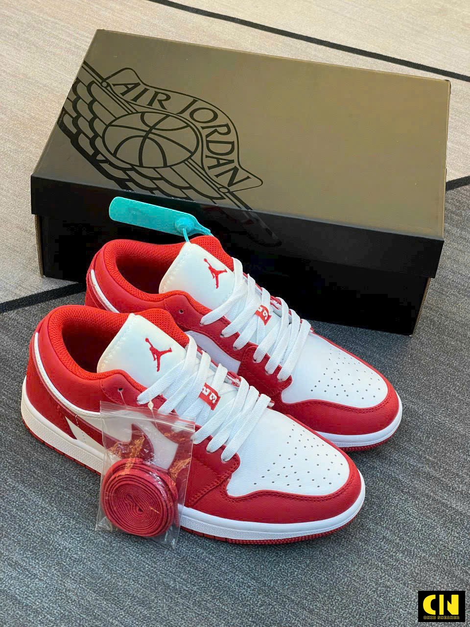 Giày Nike Jordan 1 Low Gym Red White Giày Nike Jordan 1 Low Gym Red White