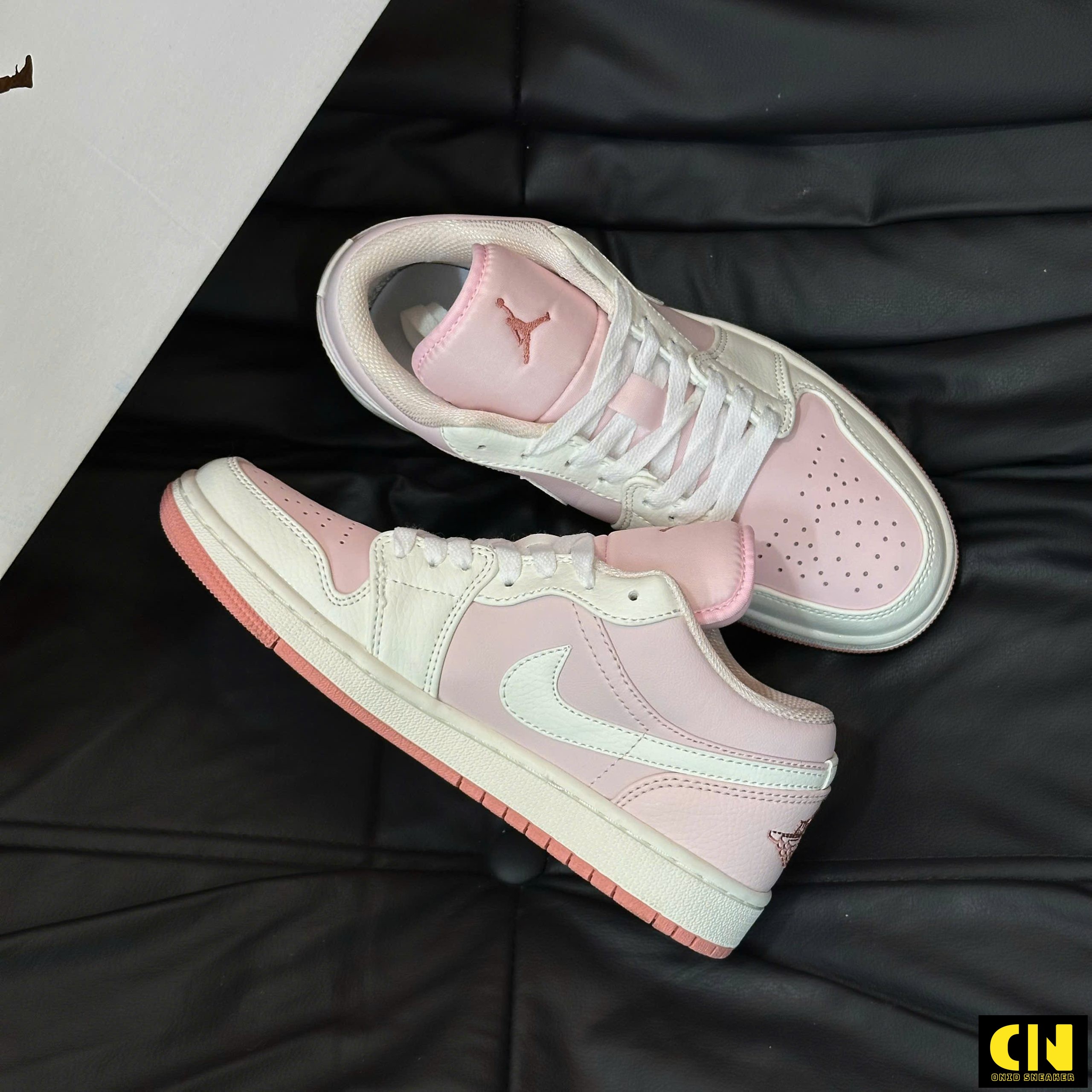 Giày Nike Jordan 1 Low Pinka Hồng Trắng Full Box Giày Nike Jordan 1 Low Pinka Hồng Trắng Full Box