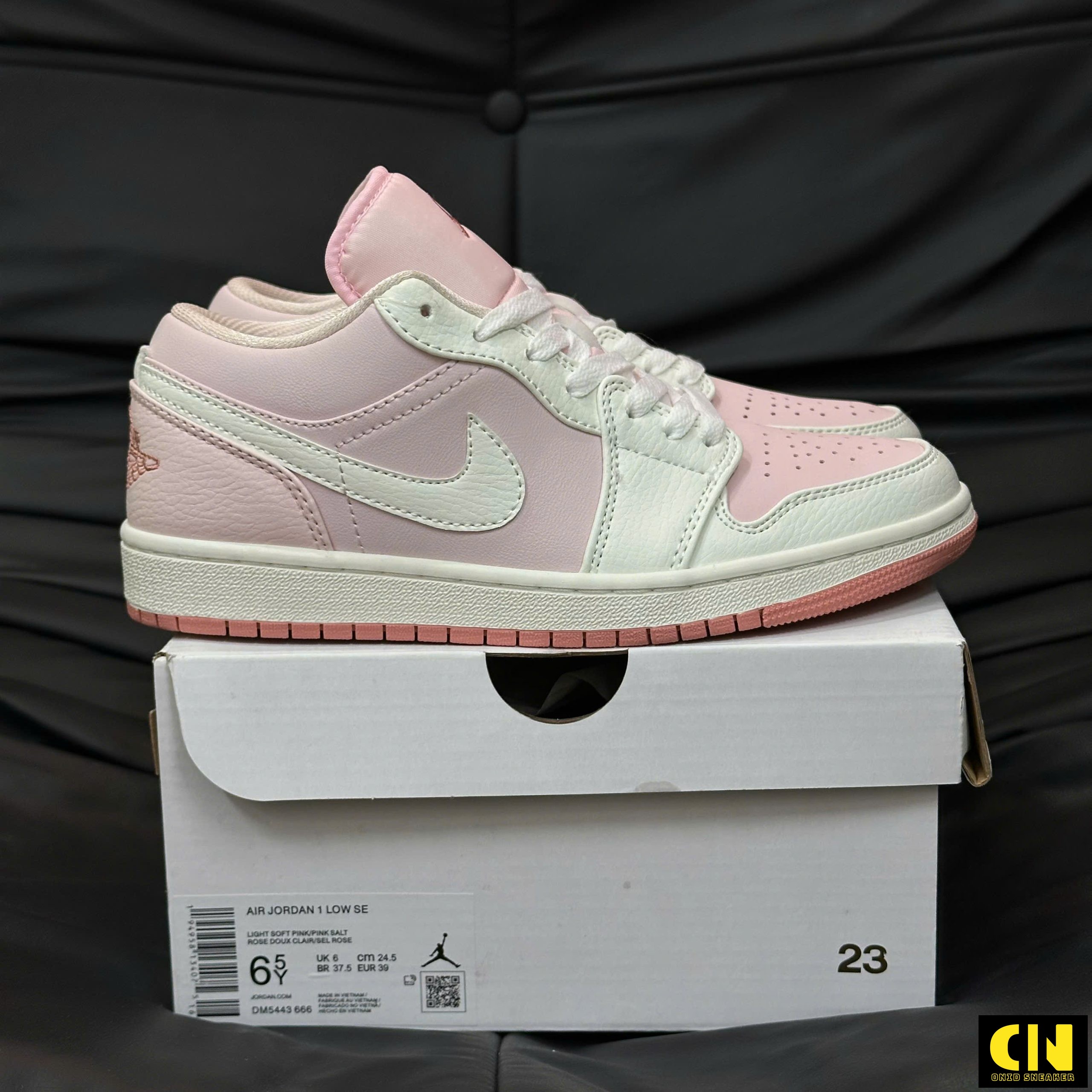 Giày Nike Jordan 1 Low Pinka Soft Pink Giày Nike Jordan 1 Low Pinka Soft Pink