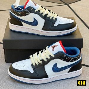 Giay Nike Jordan 1 Low Sashiko Xanh Den Giay Nike Jordan 1 Low Sashiko Xanh Den
