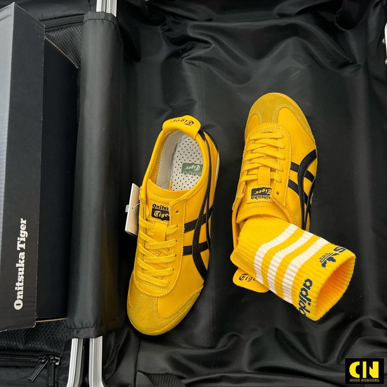 Giày Onitsuka Tiger Mexico 66 Classic Black Yellow Giày Onitsuka Tiger Mexico 66 Classic Black Yellow