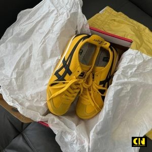 Giay Onitsuka Tiger Mexico 66 Luxury Yellow Black Giày Onitsuka Tiger Mexico 66 Luxury Yellow Black