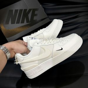 Giay Af1 Low Ambush Ripstop Trang Den Giay AF1 Low Ambush Ripstop Trang Den