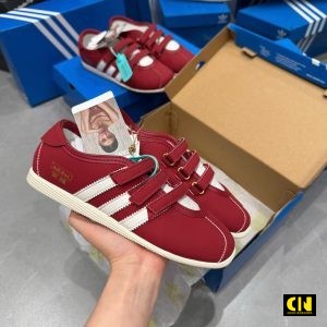 Giay Adidas Anfu Mary Jane Do Soc Trang Giày Adidas ANFU Mary Jane Đỏ Sọc Trắng