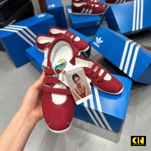 Giay Adidas Anfu Mary Jane Mau Do Phoi Trang Giày Adidas ANFU Mary Jane Màu Đỏ Phối Trắng