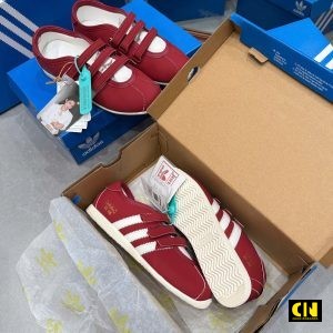 Giay Adidas Anfu Mary Jane Mau Do Trang Nang Dong Giày Adidas ANFU Mary Jane Màu Đỏ Trắng Năng Động