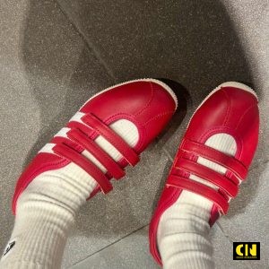 Giay Adidas Anfu Mary Jane Red White Giày Adidas ANFU Mary Jane Red White