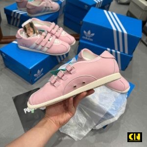 Giay Adidas Anfu Trainers Hong Trang De Bang Full Box Giày Adidas ANFU Trainers Hồng Trắng Đế Bằng Full Box