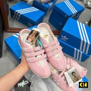 Giay Adidas Anfu Trainers Pink White Like Auth Giày Adidas ANFU Trainers Pink White Like Auth