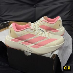 Giay Adidas Adizero Evo Sl Mau Trang Kem Hong Giày Adidas Adizero Evo SL Màu Trắng Kem Hồng