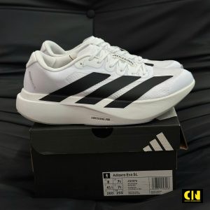 Giay Adidas Adizero Evo Sl Trang Den Cloud White Cao Cap Giày Adidas Adizero Evo SL Trắng Đen Cloud White Cao Cấp