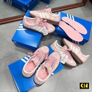 Giay Adidas Handball Spezial W Pink White Gum Giày Adidas Handball Spezial W Pink White Gum