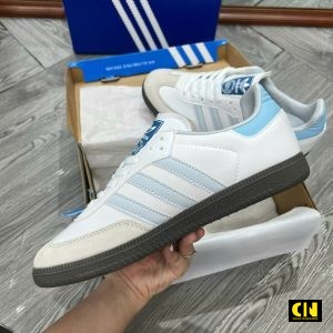 Giay Adidas Samba Og Trang Xanh Sky Giày Adidas Samba OG Trắng Xanh Sky