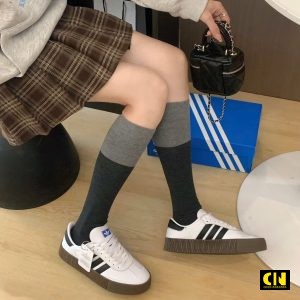 Giay Adidas Sambarose Trang De Gum Giày Adidas Sambarose Trắng Đế Gum