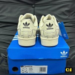 Giay Adidas Superstar Trang Kem Like Auth Giày Adidas Superstar Trắng Kem Like Auth