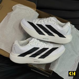 Giay Adizero Evo Sl Cloud White Black Giày Adizero Evo SL Cloud White Black