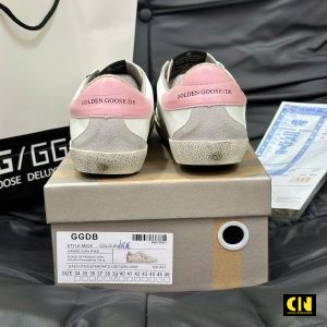 Giay Ggdb Superstar Pink Star Hong Giày GGDB Superstar Pink Star Hồng